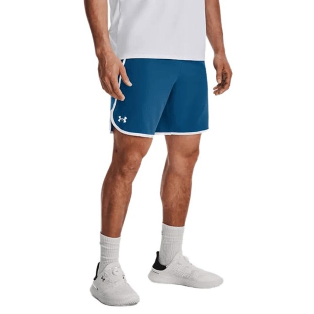 NWT Under Armour Men's UA HIIT Woven 8" Shorts in Varsity Blue sz XXL